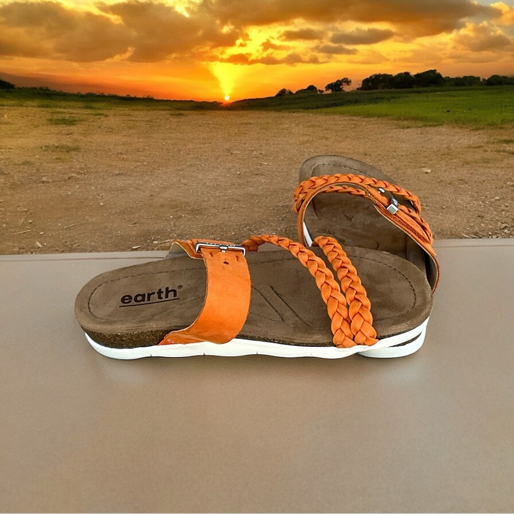 Earth Suede Sandals Size 6M